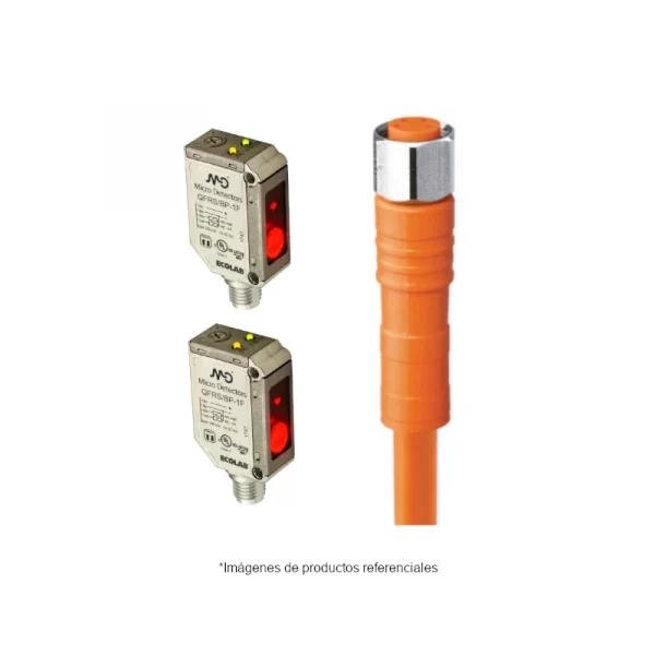 QFIH-00-1F Sensor Emisor + QID-BP-1F Sensor Receptor +PRKMV 4-07/5m CABLE RECTO
