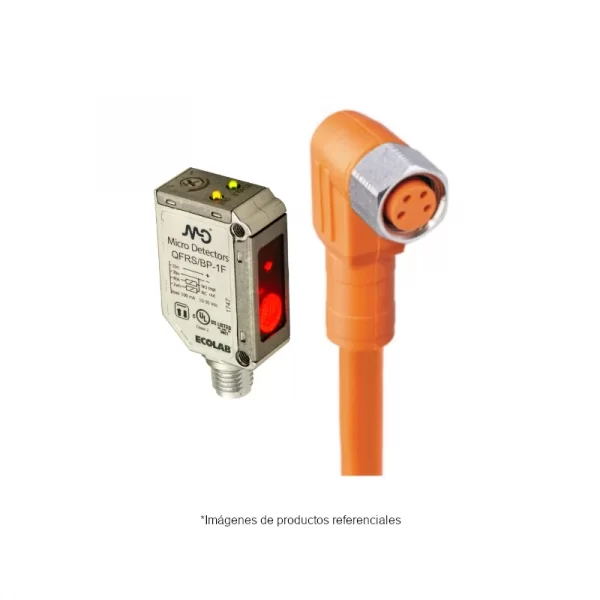 QFRS-BP-1F Sensor + PRKMWV 4-07/5 M -69K CABLE ACODADO - Diservaulec