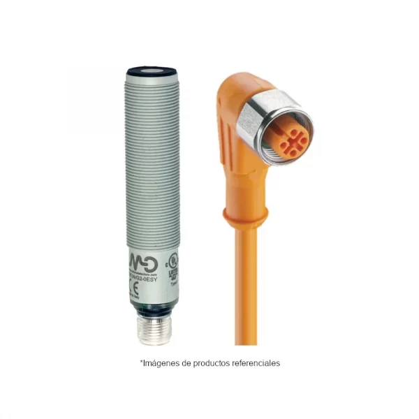 UK1A-GP-0ESY Sensor Ultrasonidos + PRKWT 4-07/5M CABLE ACODADO