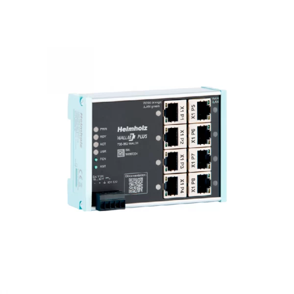 700-862-WAL01 WALL IE PLUS, Industrial NAT Gateway / Firewall, Gigabit 8-Por de Helmholz - Diservaulec Distribución