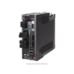 MR-J4W2-1010B Servoamplificador Servo amplificador de Seguridad Doble (EN13849 cat 3 PL d, EN61508 SIL 2, EN 62061 SIL CL2, EN61800 -5-2 SIL 2) con red SSCNET-III/H (fibra óptica) alimentado con III fases 220V. Motores HG-KR43,73 y HG-MR43,73, HG-SR51,81,52,102