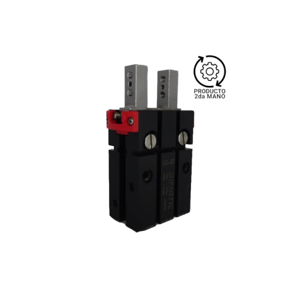 Pinza gs-20 - Gimatic - Pinza paralela neumática de autocentrado, 1,5/8 bar, M5