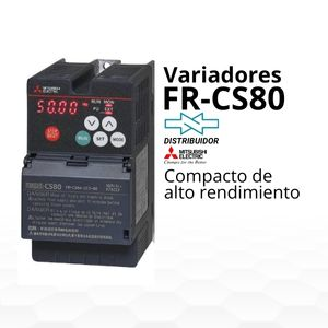 PROMOCIÓN de variadores de la serie FR-CS80 de Mitsubishi Electric - Tienda online - Diservaulec Distribución