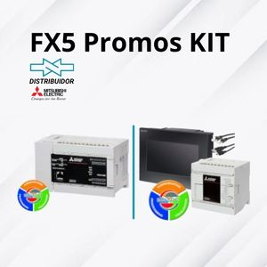 PROMOCIÓN de autómatas + software - KIT FX5 de ;itsubishi Electric - Diservaulec Distribución